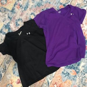 2 under armor shirts